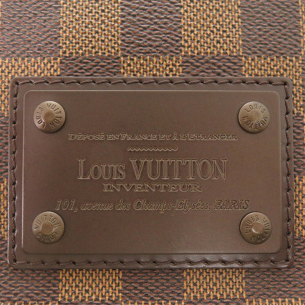 Pre-Loved Louis Vuitton Damier Ebene Brooklyn PM - Picture 8 of 12